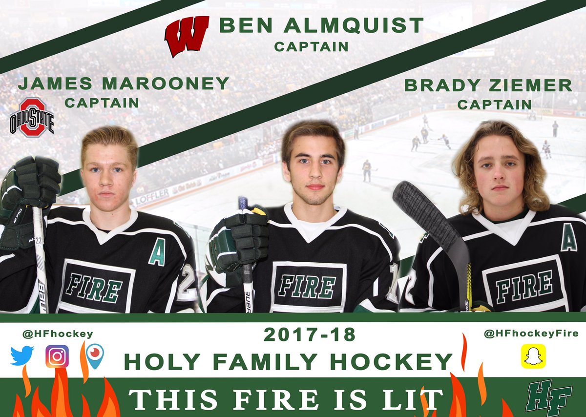 Excited to announce our captains for next season with one captain spot still available. James, Ben and Brady will lead #OneFamily 🔥