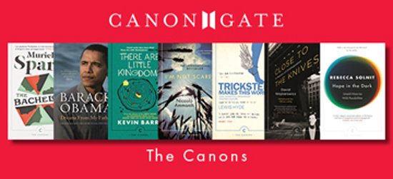 BOOKSetc_online's tweet photo. #TheCanons celebrate distinctive, original &amp; relevant #books &amp; #Authors. Shop the collection here: https://t.co/k4mI9TKK8L @canongatebooks https://t.co/DbimAyypBi
