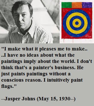 Happy birthday, Jasper Johns! 