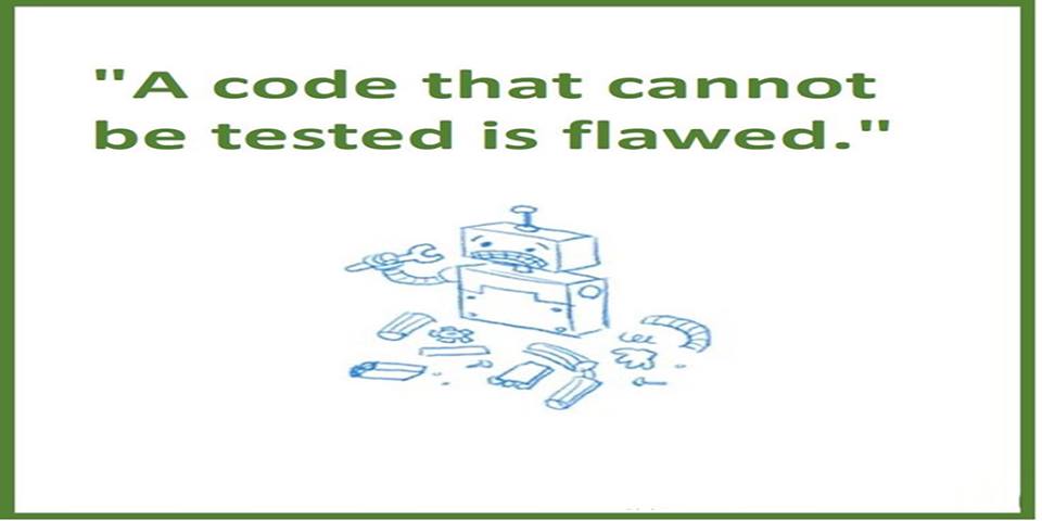 Nikolay_A00's tweet photo. A code that cannot be tested is flawed #automation #testing #tester https://t.co/3V6b0CMBSw