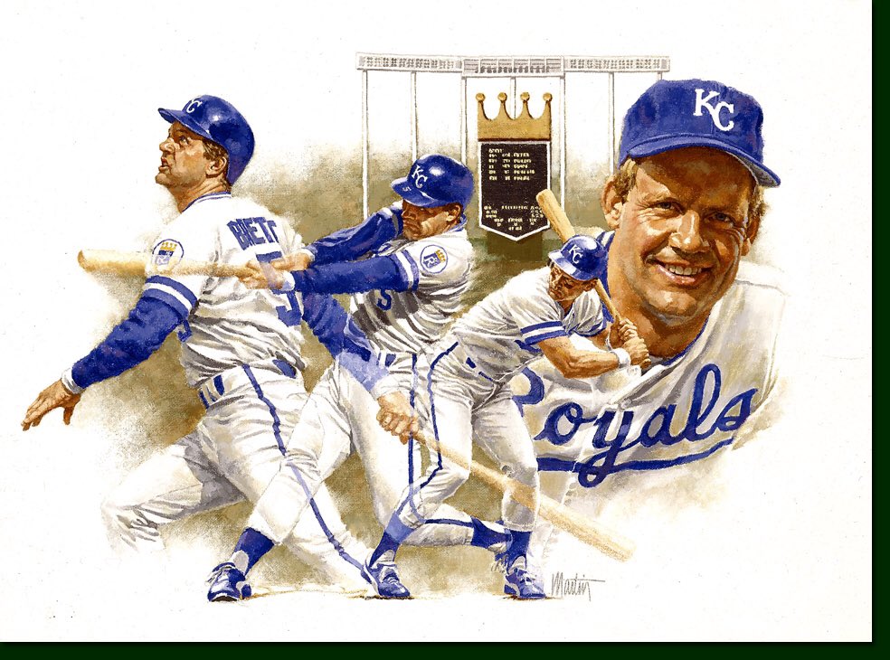 Happy Birthday to our hall of famer George Brett!! 