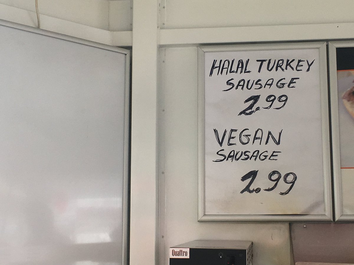 geoffdevito's tweet photo. Excellent news Lewisham,#London! @thesausagemanuk now serving #vegan Sausage. Hope there is enough support to keep plant based dog on menu. https://t.co/cqXbDQa8pG