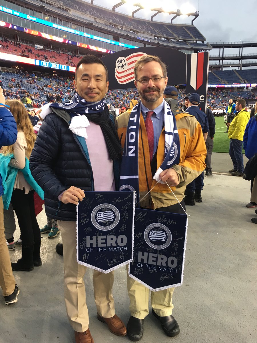 MassGeneral News (@massgeneralnews) on Twitter photo <a href="/MGHWMDivision/">MGHWildernessMed</a>'s Drs. Harris + Hasegawa honored as <a href="/NERevolution/">New England Revolution</a> Heroes of the Match for their work in Japan after the 2011 earthquake. <a href="/MGHWMDivision/">MGHWildernessMed</a>'s Drs. Harris + Hasegawa honored as <a href="/NERevolution/">New England Revolution</a> Heroes of the Match for their work in Japan after the 2011 earthquake.