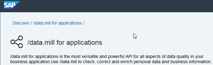 METHIS_news's tweet photo. Very happy to have /data.mill listed on time for #SAPPHIRENOW in the #SAP API Business Hub. https://t.co/UHfRBijNqi #dataquality #datamill https://t.co/uBVMvGOhxr