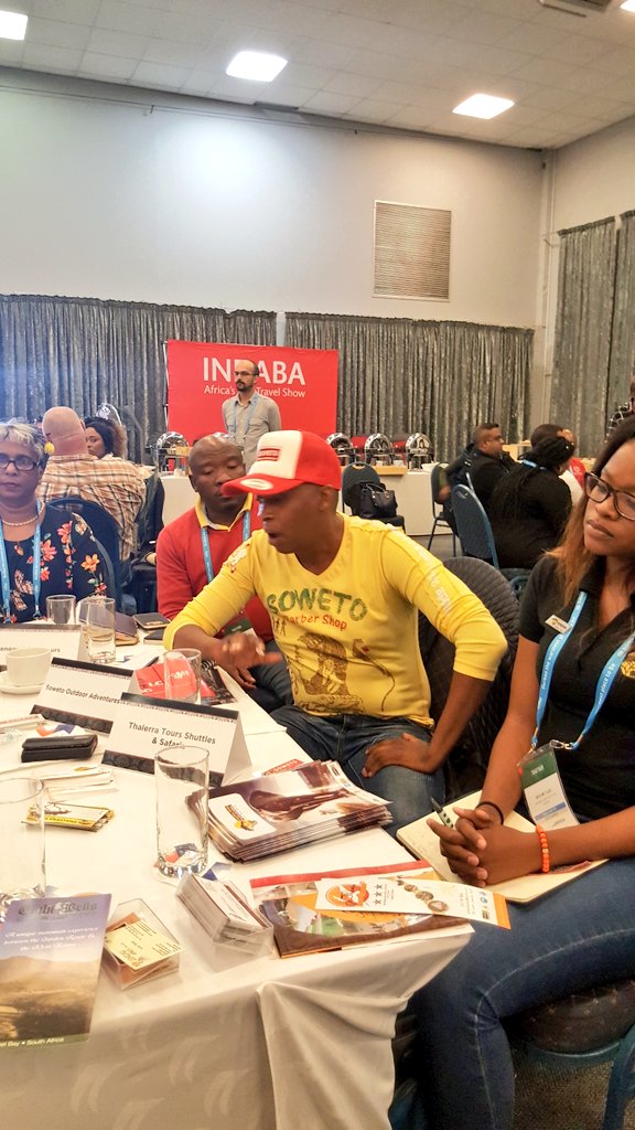 The #HiddenGems networking session has  come to an end. We look forward to seeing you all at the #INDABA2017 #HiddenGems Pavilion tomorrow!