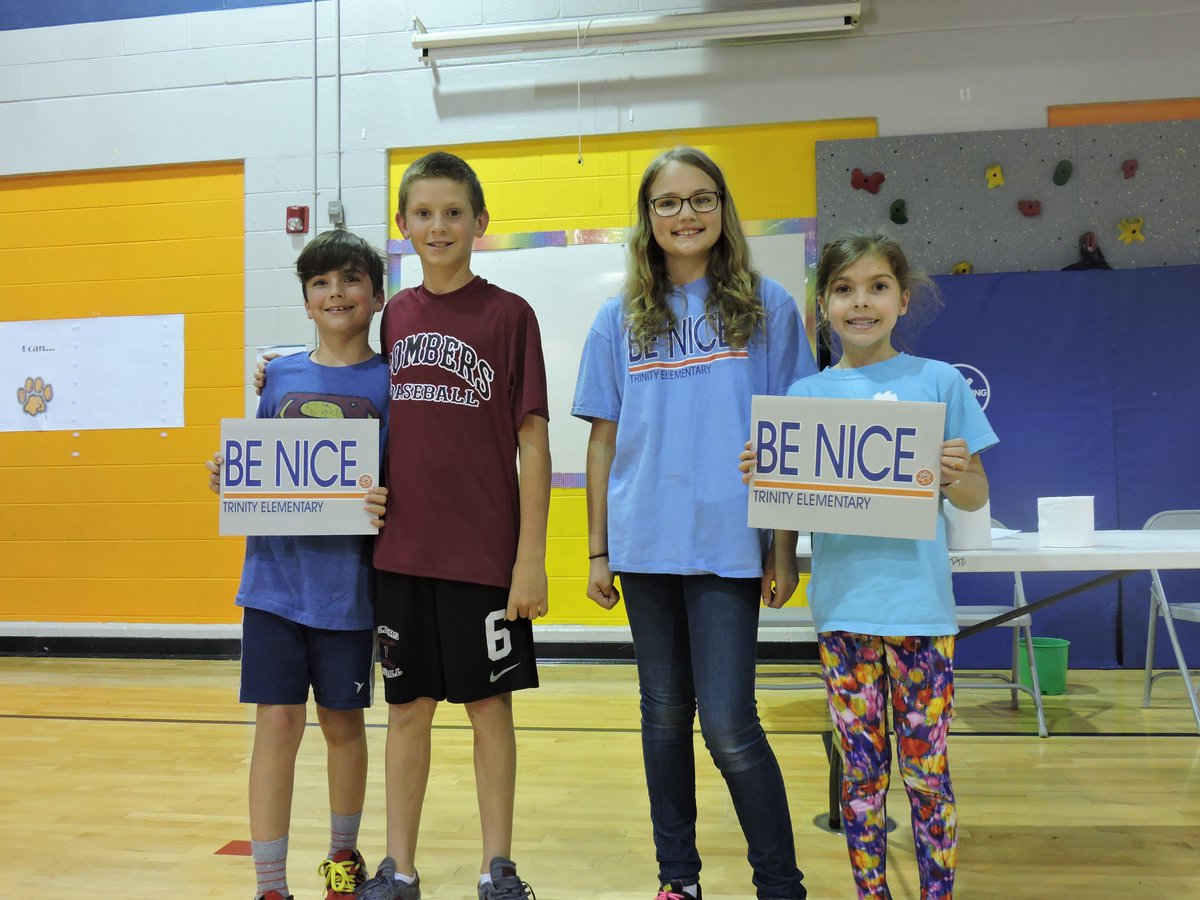 Congratulations to Lillie Wink and Henry King on becoming the 2017-2018 Best Me Representatives for Trinity Elementary School!