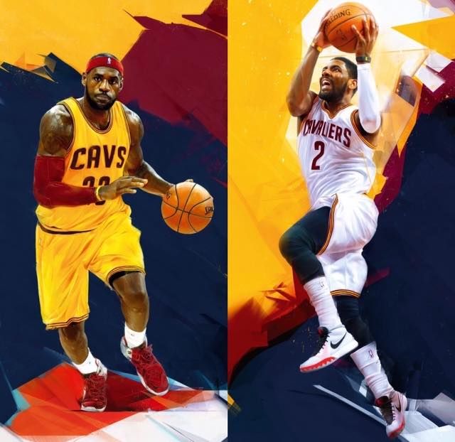 CavsNationCP's tweet photo. The King and his apprentice. https://t.co/gZM2zil86V