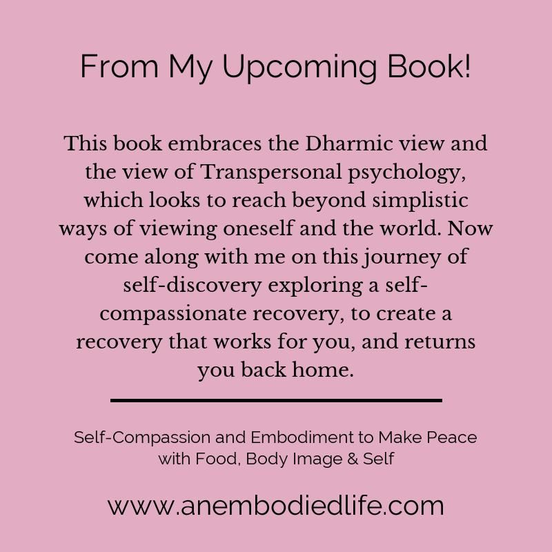 #eatingdisorderrecovery #myupcomingbook #Transpersonalpsychology #wholistic #self