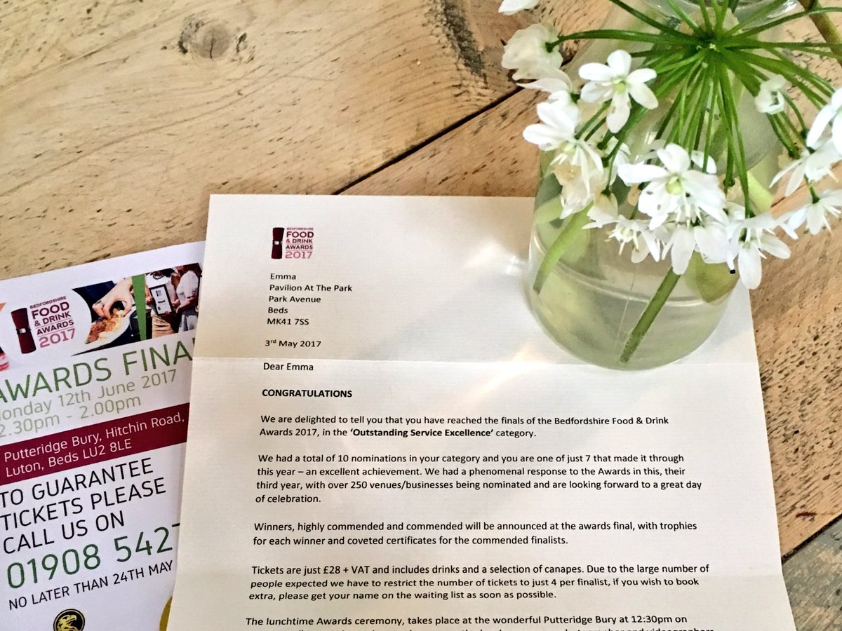 We're #finalists!!!! Thank you to everyone who voted #bedsfinest #awards #serviceexcellence#bedfordshire @awardschamp