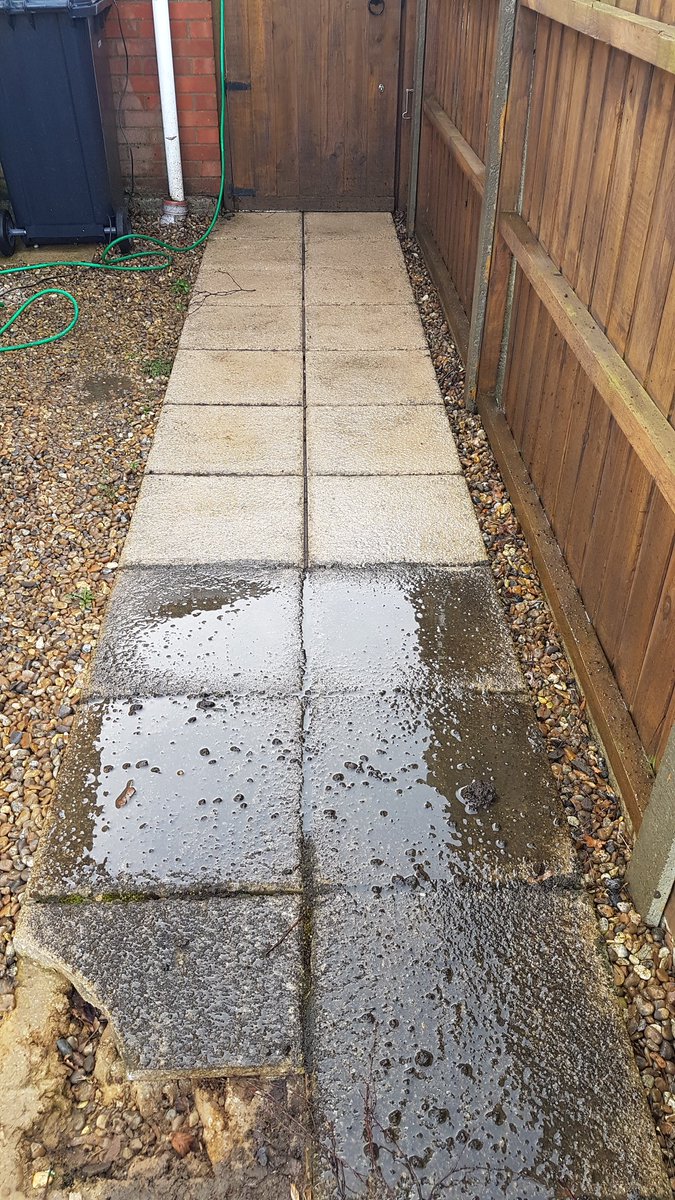 Just a little path cleaned at the weekend very pleased.