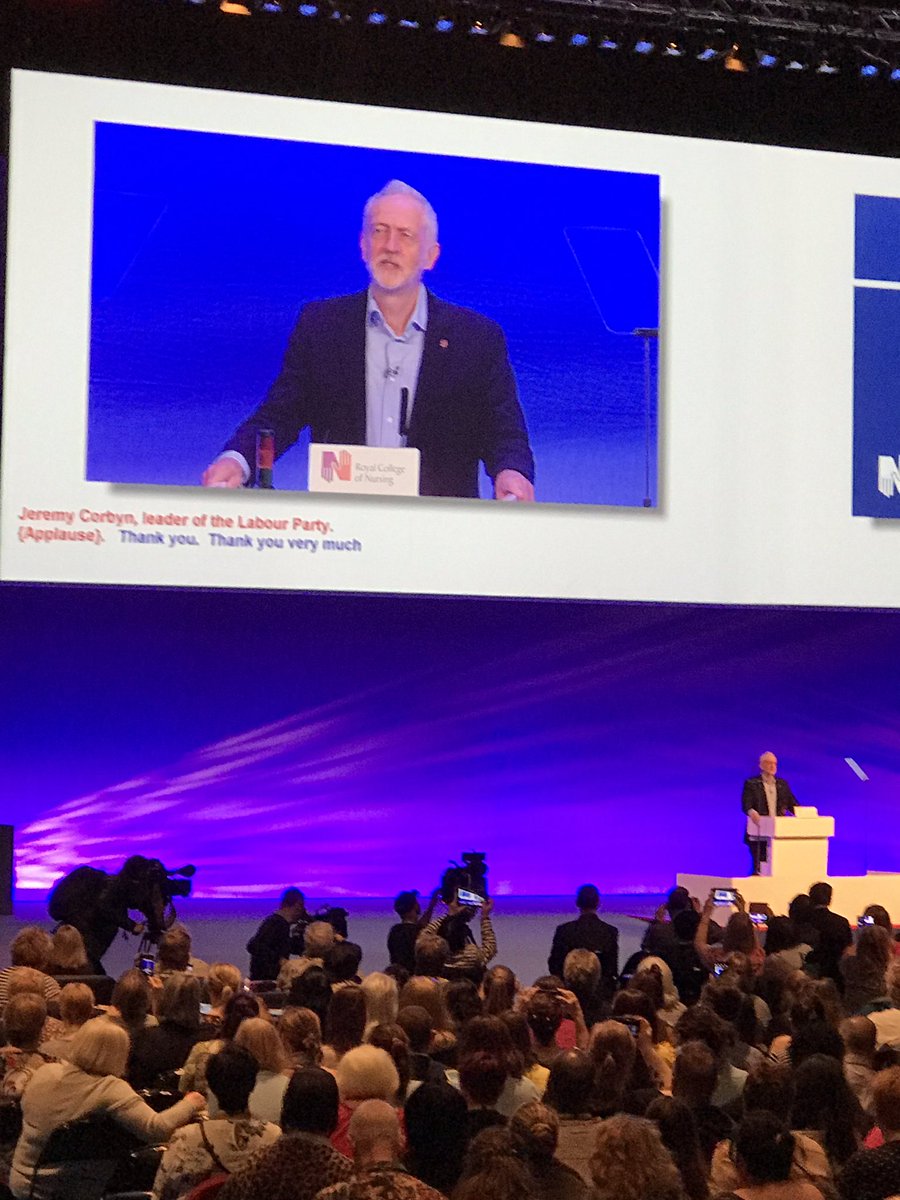 PUNC16lmurley's tweet photo. #RCN17 @Conservatives @TheresaMay_MP @jeremyhuntdiary where are you? Are our nurses not important enough for your time? https://t.co/qGZDyP4ZUW