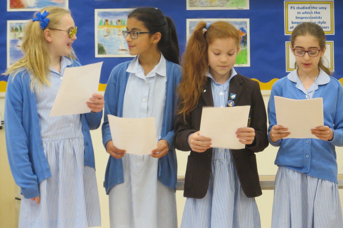 StHildasBushey's tweet photo. After our School Council met MP Oliver Dowden last week, our Form 6 girls presented manifestos in our very own St Hilda's General Election! https://t.co/PZS7nQuOPq