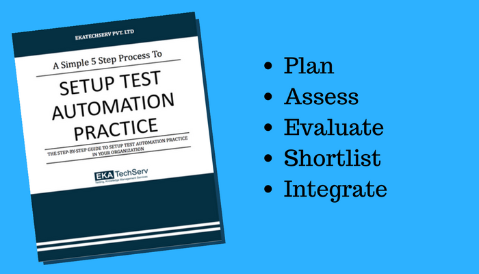 eka_techserv's tweet photo. A Step-By-Step Guide To Setup #TestAutomation Practice In Your Organization. https://t.co/qqs823oTqk https://t.co/h4yZ8B0cea