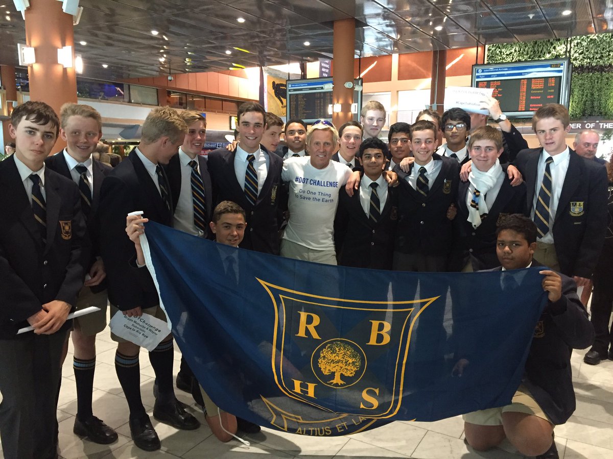 Rondebosch_Boys's tweet photo. Welcome back @braammalherbe @DOTChallenge #DOTChallenge #CapeToRio #BoschPride https://t.co/qsDEPWU7qF