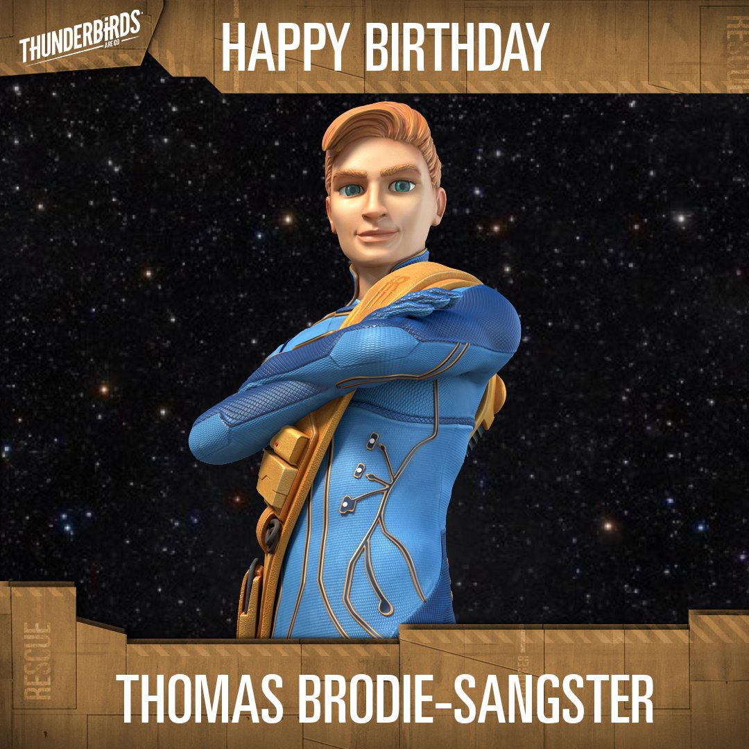 Happy Birthday to Thomas Brodie-Sangster, voice of John Tracy! 