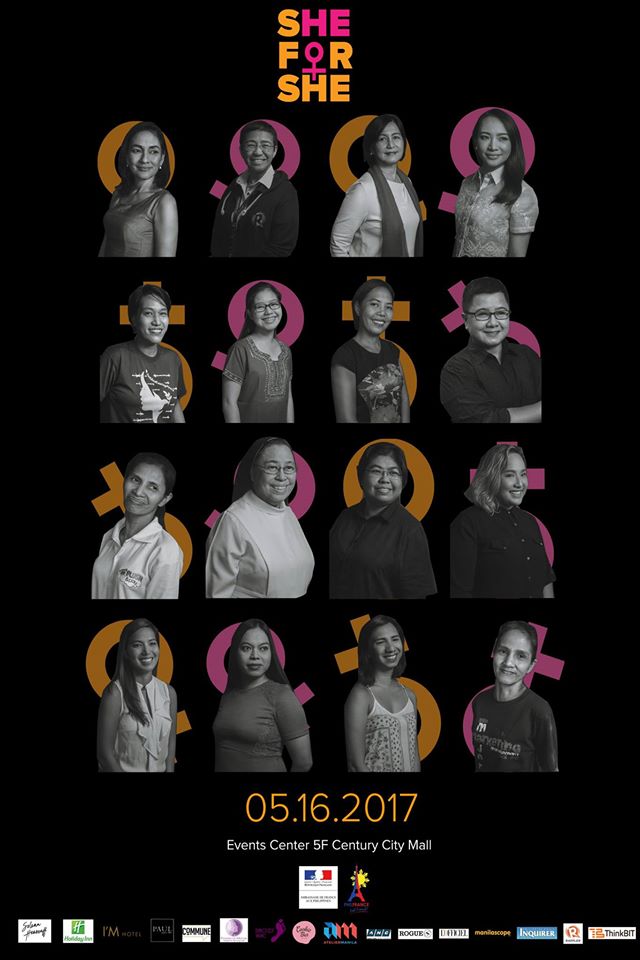 There's an LBTQ+ panel w/ <a href="/JazzyTamayo/">Jazz Tamayo</a>, <a href="/NaomiFontanos/">Naomi Fontanos</a>, Megan Evangelista, Ging Cristobal, our Co-Coordinator, <a href="/queertastically/">soraumi</a>! #SheForShe