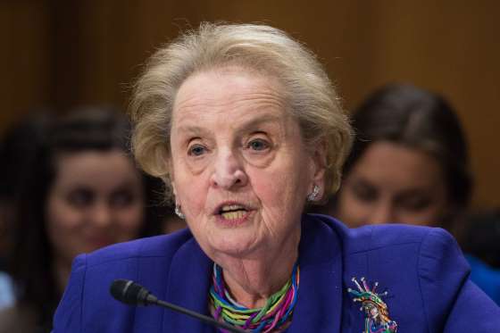 Happy Birthday on this day in 1937: Madeleine Albright is born 