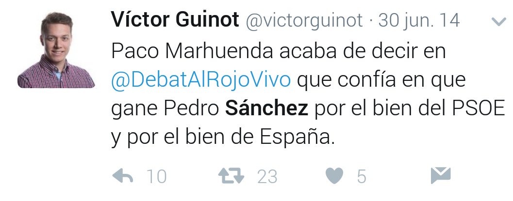 Ken_Sanchez_'s tweet photo. Si yo fuera @sanchezcastejon me cuidaría #SIesSI de este peculiar y desequilibrado personajillo @victorguinot #DebatePSOE 😗💖 https://t.co/gM65Bfd5YT
