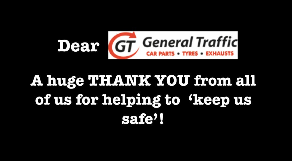 smunshi10's tweet photo. When our lovely local business directors @General_Traffic sponsor @OliveTreeBolton Chn to keep safe! #highvisjackets #RoadSafety #ThankYou https://t.co/d9nSa6WBXD