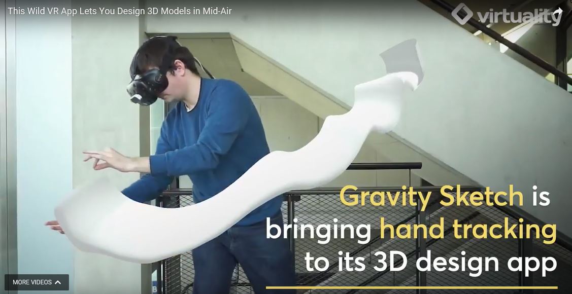 FLUX_Lounge's tweet photo. Wild VR app will let you design 3D models in mid-air! https://t.co/SLwg2dRjhL #VR https://t.co/DzLGGW7QSz