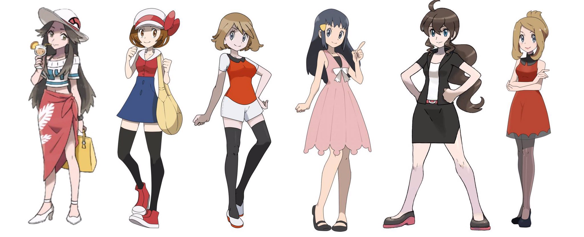 リフ M Sic Forever ポケモン歴代女主人公の未来の姿がふつくしい T Co Vaym1llyrs Twitter