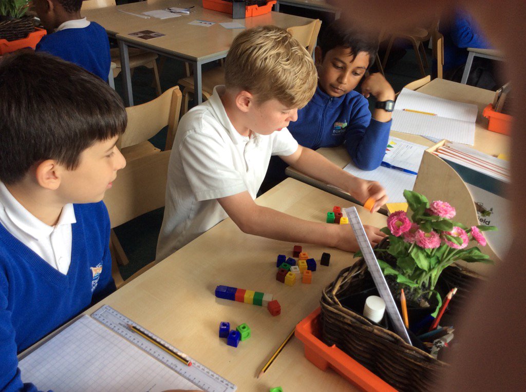 Problem solving in maths. We are finding all possible solutions and working strategically.