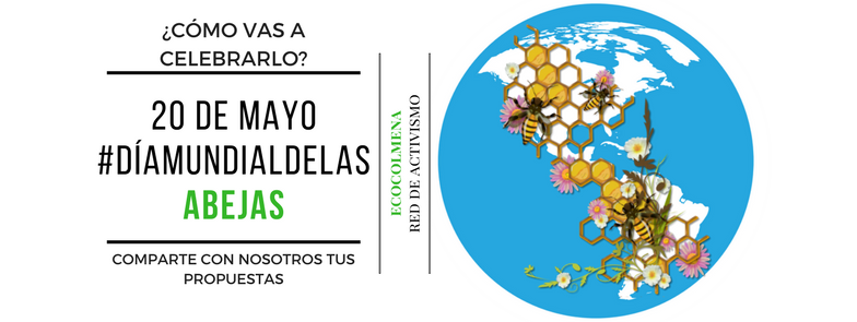ecocolmena's tweet photo. #DíaMundialdelasAbejas 
20 mayo | Organiza y Comparte una actividad en tu trabajo, escuela, asociación...
https://t.co/wW8DToONhA https://t.co/szzR41Wmyr