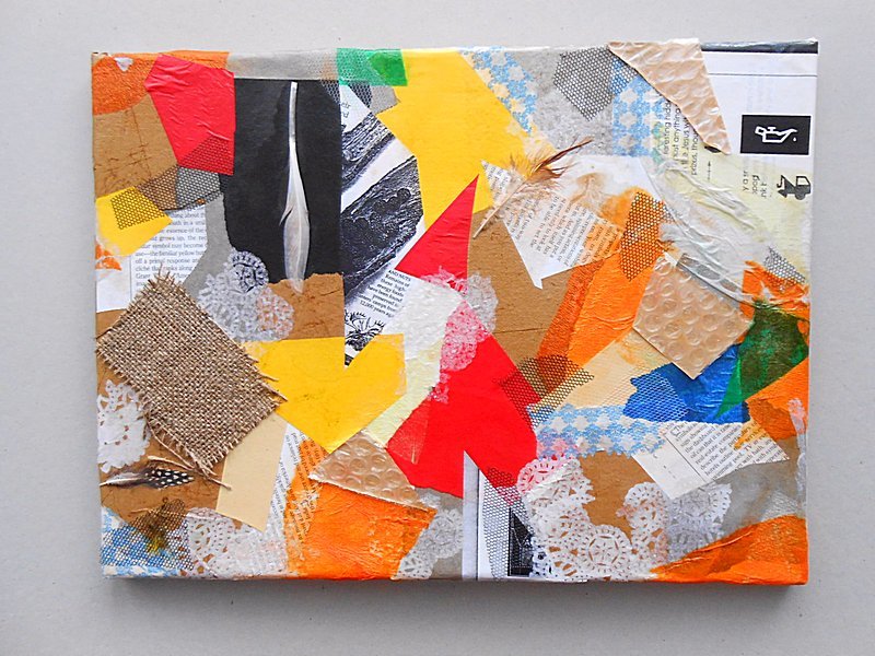 Type4Arts's tweet photo. Mixed media abstract art collage on canvas  - 'Black Warmth' - https://t.co/32hPIGwn0V #AbstractArt #CollageArt #collageArtist #Collage https://t.co/Ma2ohWQ1qz