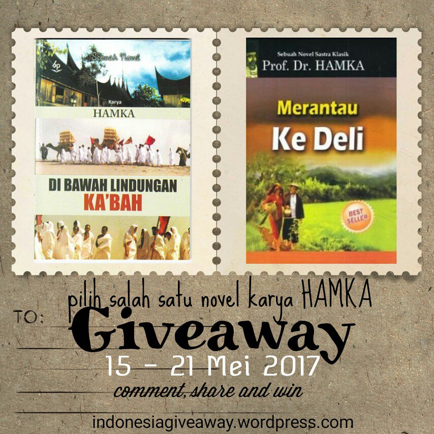 indgiveaway's tweet photo. Novel Hamka https://t.co/ZNRMYYdcsI https://t.co/0IXy0gdDo0