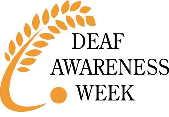 As a deaf person I'd like to make mention that it's #DeafAwarenessWeek . Did you know there are 11million deaf people in the U.K.?