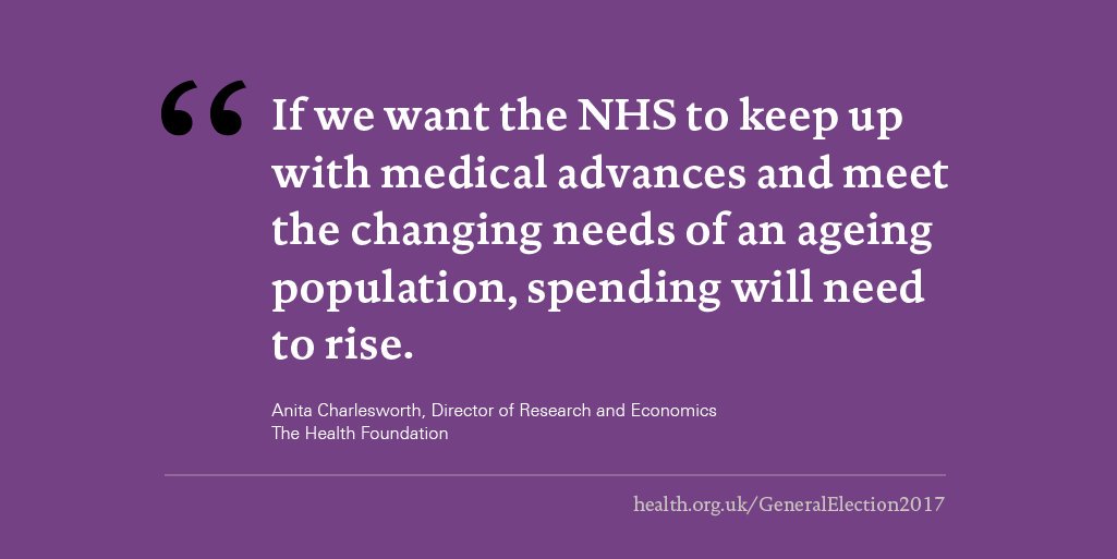Read our blog by @AnitaCTHF on the 3 unavoidable challenges ahead for the #NHS and social care #GE2017 health.org.uk/blog/general-e…