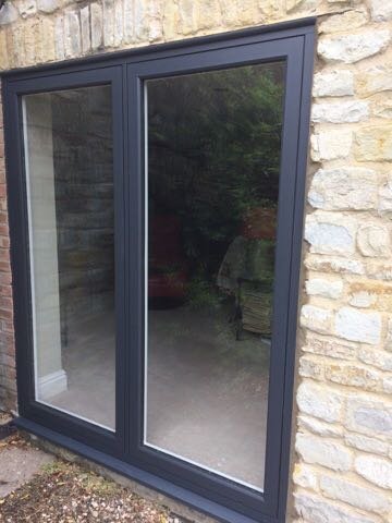 Floor to ceiling timber alternative fixed windows from Residence 9 are elegant and energy efficient.