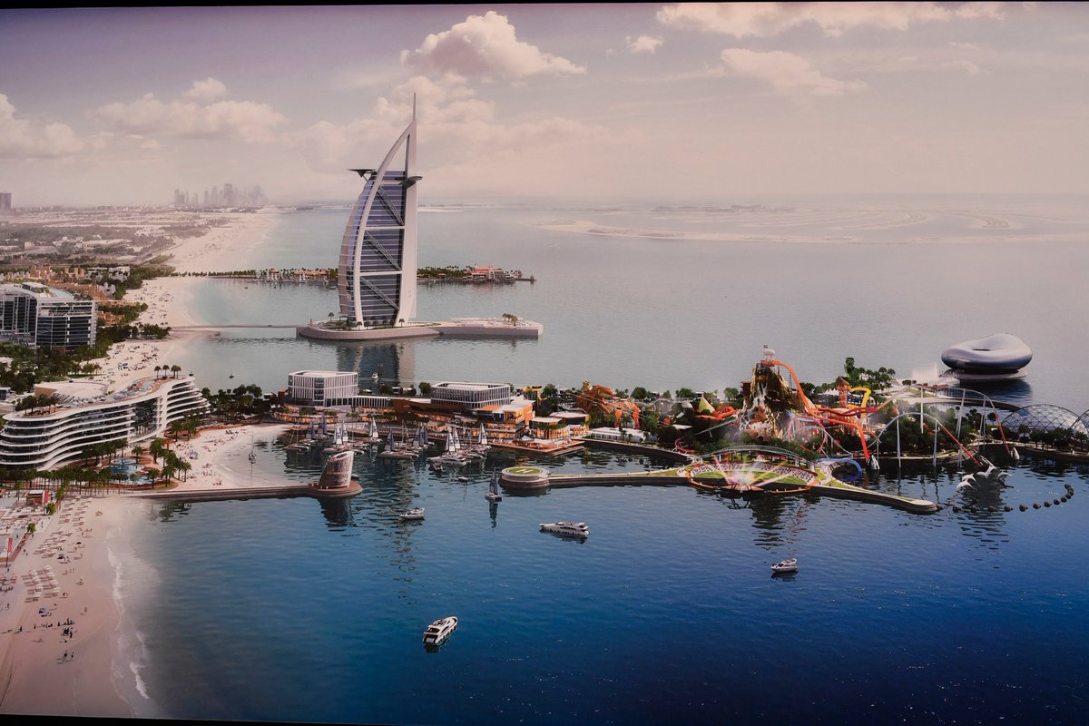 DXBMediaOffice's tweet photo. Reuters: #Dubai plans $1.7 billion tourist project on new artificial islands, the project to be completed by late 2020 https://t.co/p1ZcLiMwnb