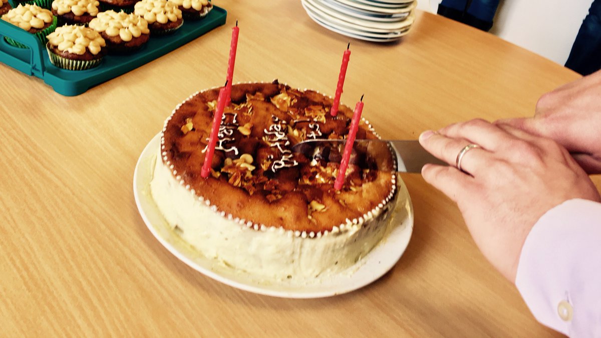 incuna's tweet photo. Cake for lunch? We believe so, especially since our Head of Commercial, Rupert Potter, celebrates his birthday today! https://t.co/E9FekKjEKy
