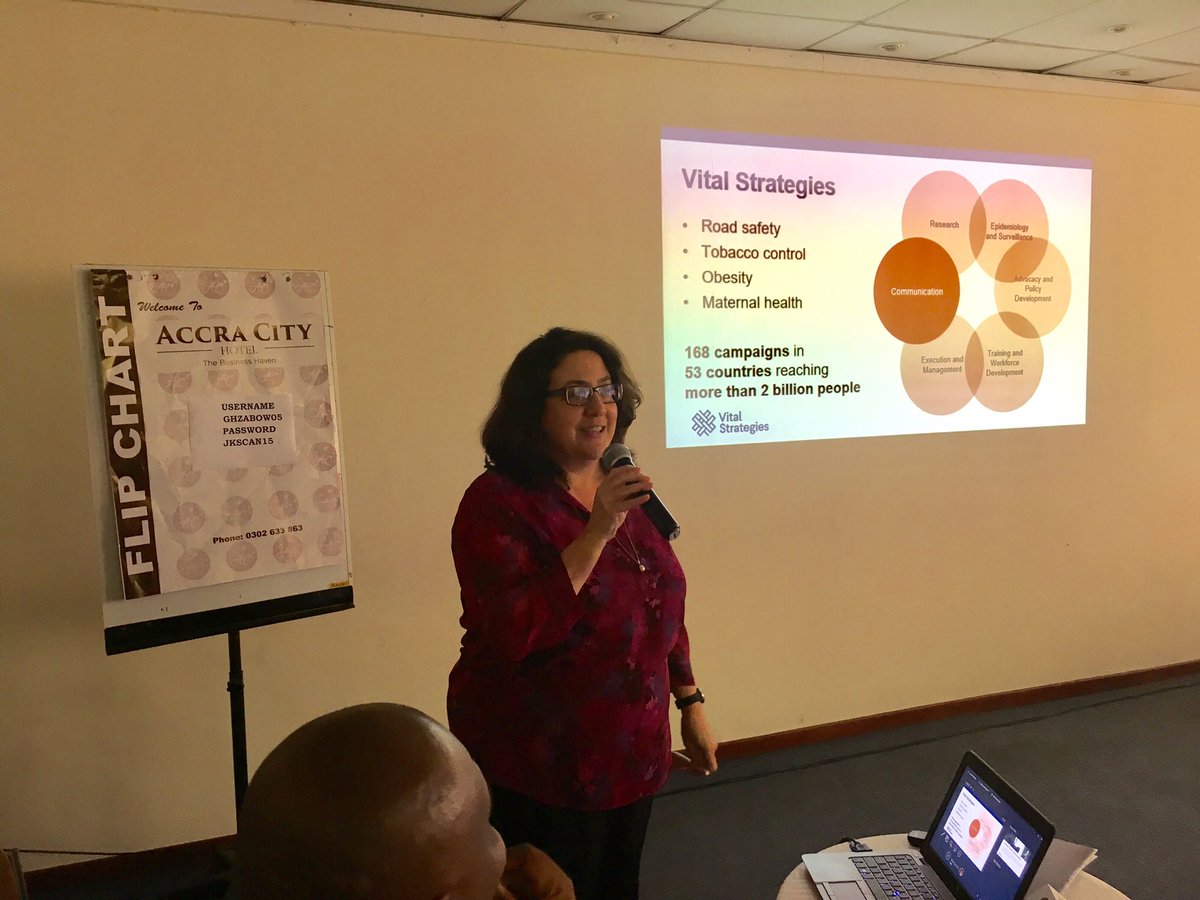 Karen Schmidt explains the role of Vital Strategies in the comms and advocacy that goes into ensuring road safety.