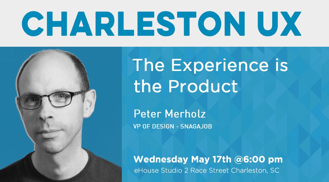 Charleston UX tweet media