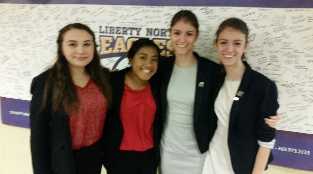 Way to go Allisen, Katrin, Maya, and Mia on kicking butt all season and representing SHS so well at #NIETOC this weekend!