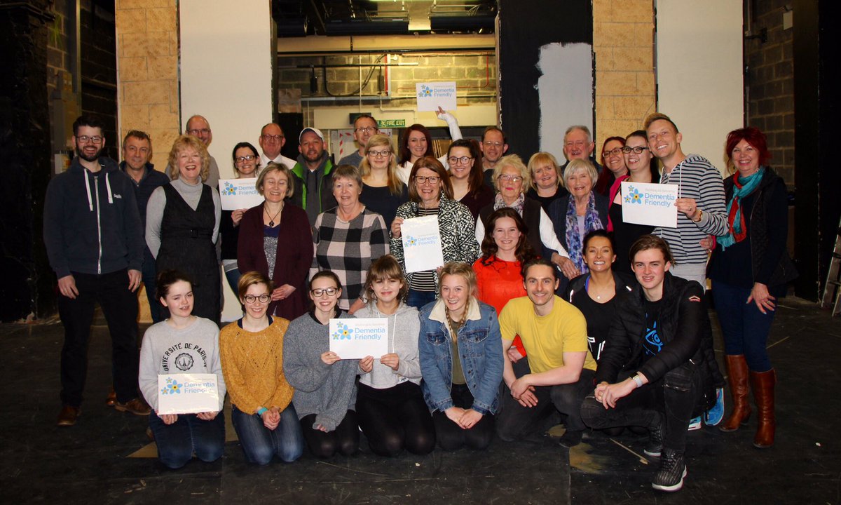 We're holding a dementia friendly performance on the 6th June of our musical #KissmeKate. Call for 01943 609539 for more info. Please RT!