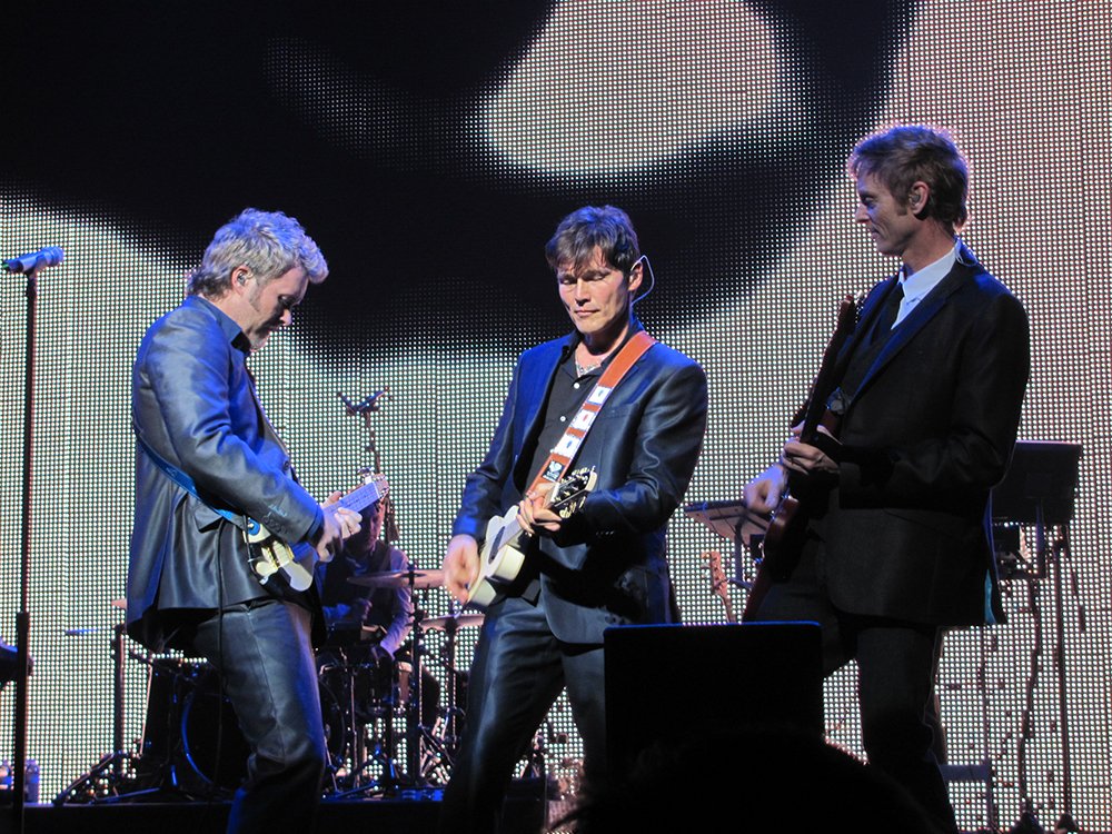 aha_com's tweet image. From the archives: a-ha in Los Angeles, California / 15 May 2010 / Club Nokia #aha #endingonahighnote #losangeles