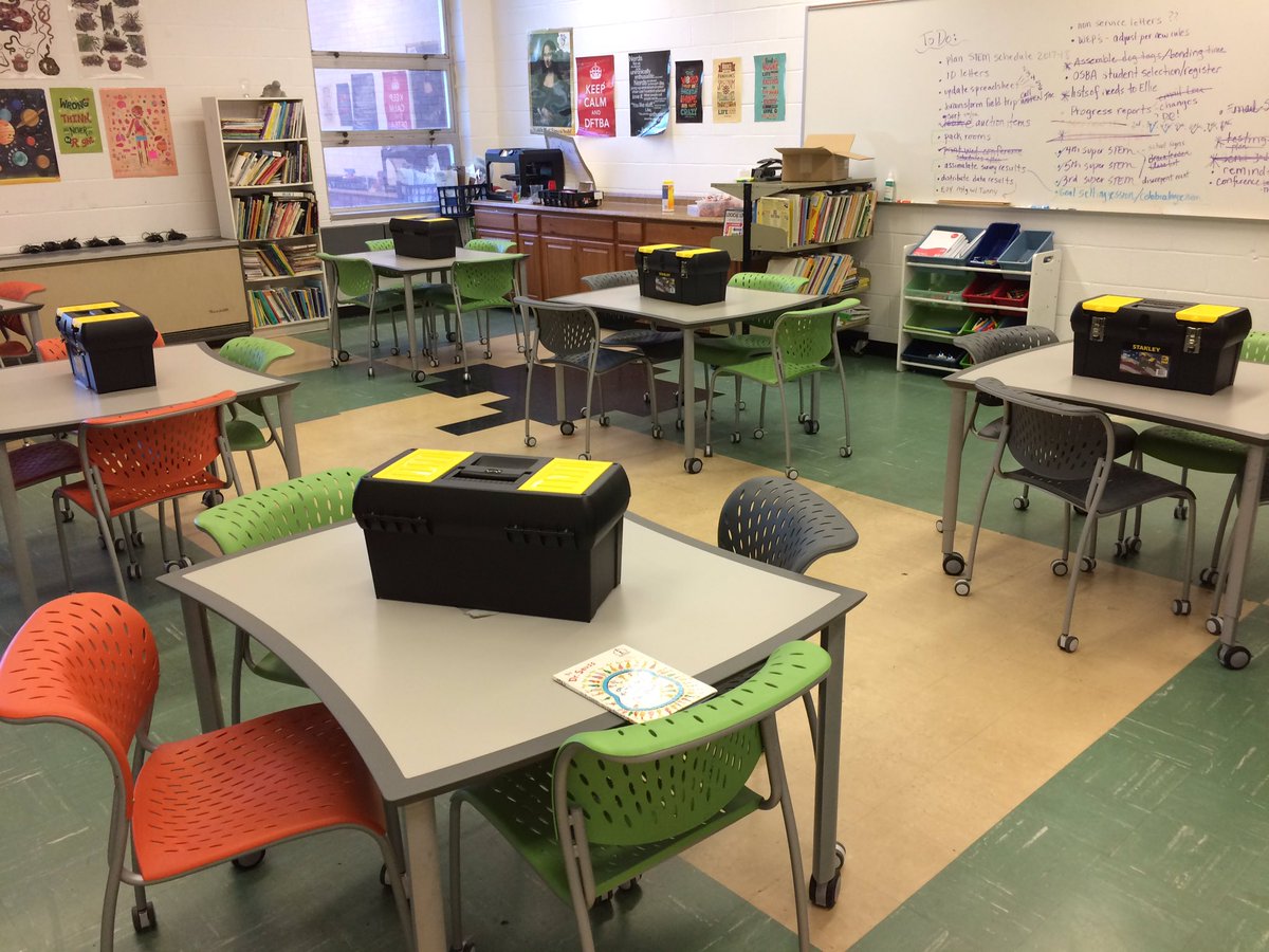 These boxes hold one last "discrepant" activity for our 4th grade <a href="/WestCler/">West Clermont Schools</a> STEM students. #superSTEM #gifted