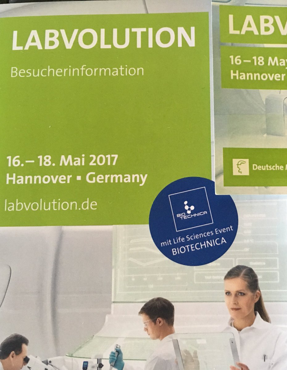 MirjamBauer's tweet image. Wer benötigt noch einen Voucher für die #Labvolution 2017 in Hannover? 16-18.5.2017  Online-Registrierung per Code, bitte melden