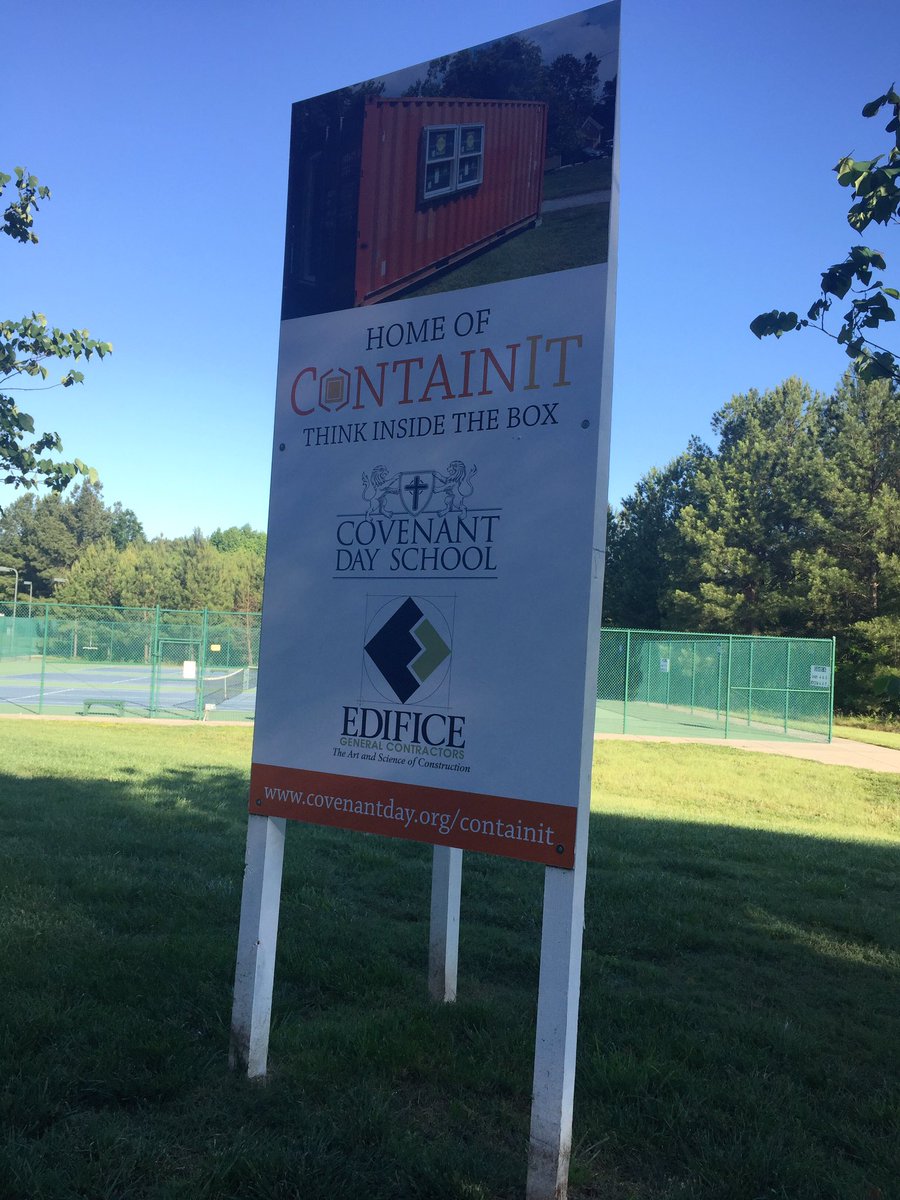 EdificeConst's tweet photo. The @CovenantDay #ContainIt houses are gearing up to head to South Dakota https://t.co/bQOy9M3msL