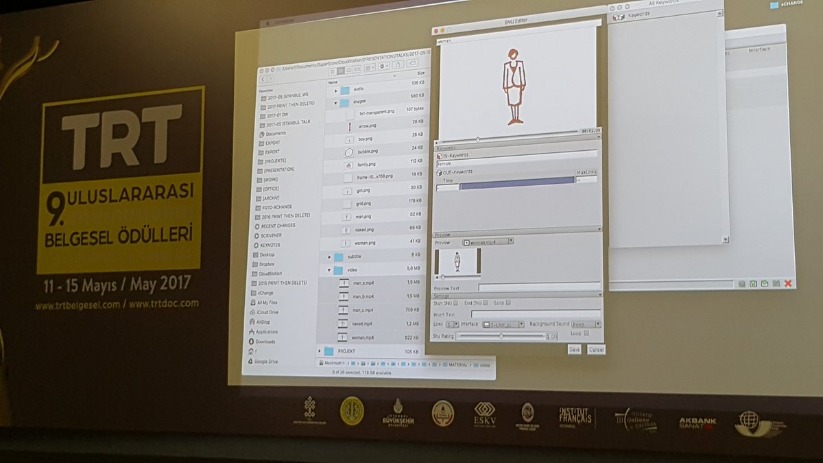 <a href="/Thalhofer/">🔥</a> <a href="/_korsakow/">Korsakow Institut</a> programının kullanımı ile ilgili düzenlediği Workshop deva ediyor #trtbelgeselodulleri #istanbuluniversity