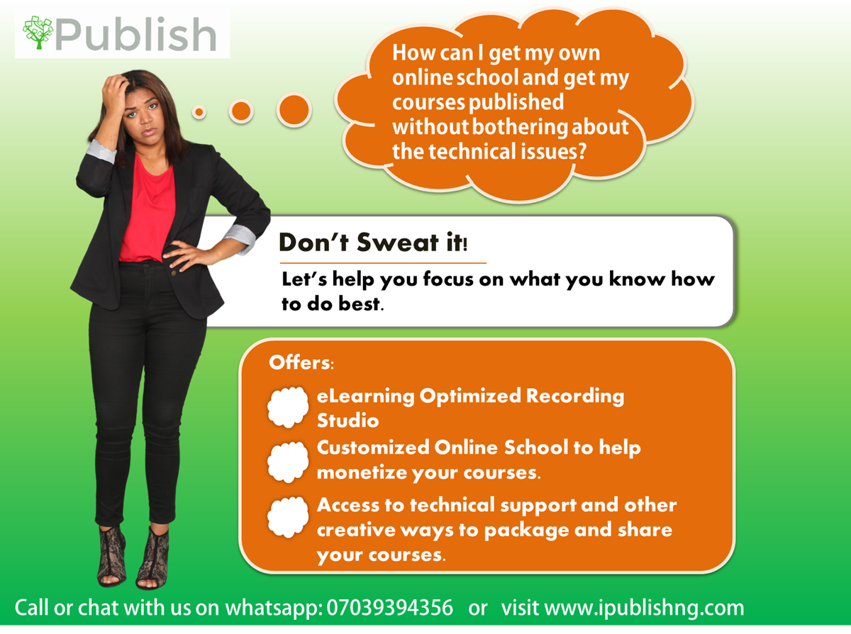 folydconsulting's tweet photo. .@APENconnect .@boluwatifeDavid @feladurotoye @Nadesanya @ImpactSchools1 @segunakiode. Don't sweat it. Take your expertise to the world. https://t.co/5OOnz9Mdxx