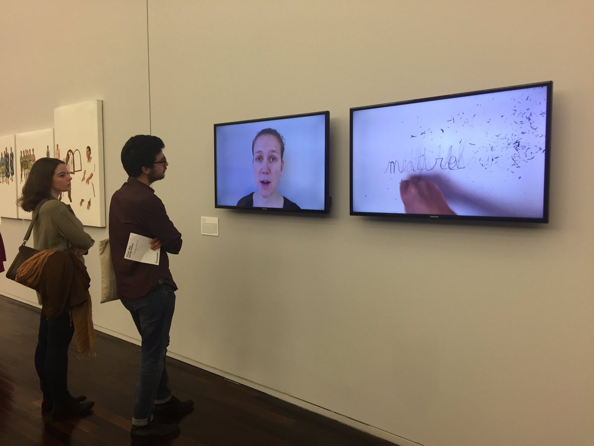 VISITE - De l'#exposition "Tous des sang-mêlés" à ne pas manquer au <a href="/Macval/">MAC VAL │ Musée d’art contemporain du Val-de-Marne</a> ! Vous y découvrirez notamment le travail de #ViolaineLochu...