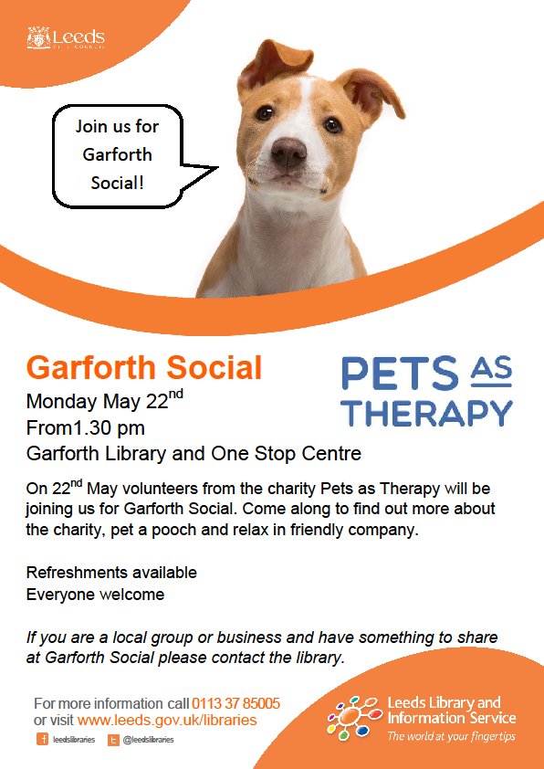 Garforth Lib & OSC on Twitter: