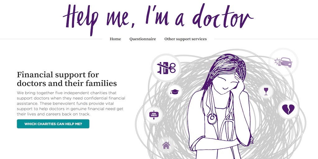 We recently launched a new website to help doctors at their time of need take a 👀 doctorshelp.org.uk #doctor #nhs