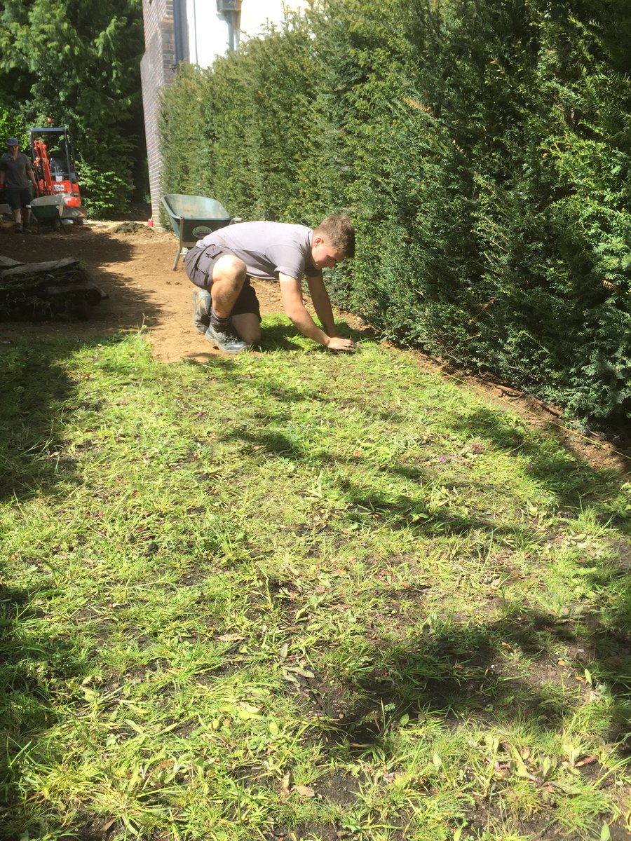 800m2 Wildflower turf arrives on our Petersfield site. Great product thank you all at <a href="/wildflowerturf/">Wildflower Turf Ltd</a>. <a href="/AnnMariePowell/">Ann-Marie Powell</a>