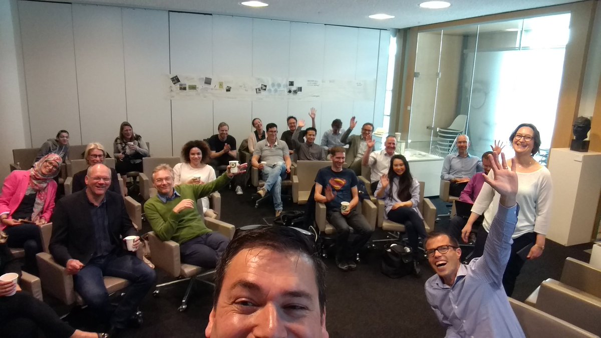Mikel_DeAngelo's tweet photo. Met with some awesome civil engineers from the City of Amsterdam. They're working hard to improve the city and workplace w/#Holacracy #egov https://t.co/b5W4WoFrJG