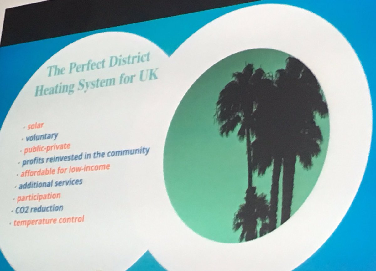 EuroheatPower's tweet photo. Here's a snapshot of the perfect #districtheating system in the UK based on @Comms_Works research
#17EHPcong https://t.co/4lEkkZZBkC